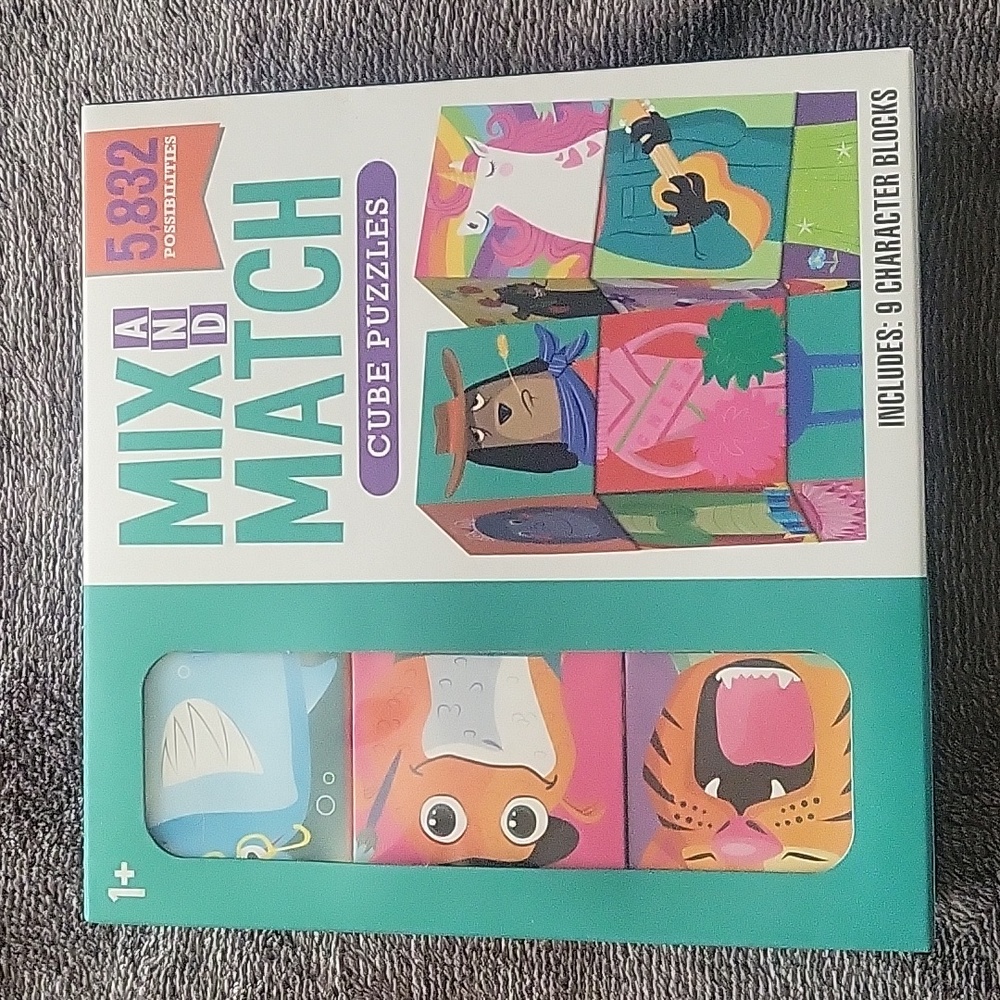 Mix and match cube puzzles